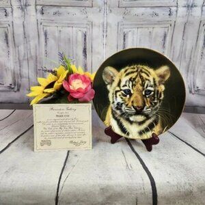 Princeton Galleries Tiger Cub Plate